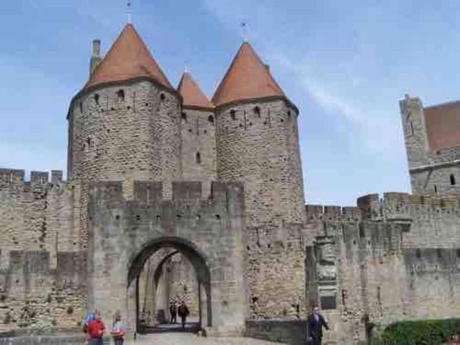 La Maison Rue Nadaud, Au Pied Des Remparts Carcassonne Dış mekan fotoğraf